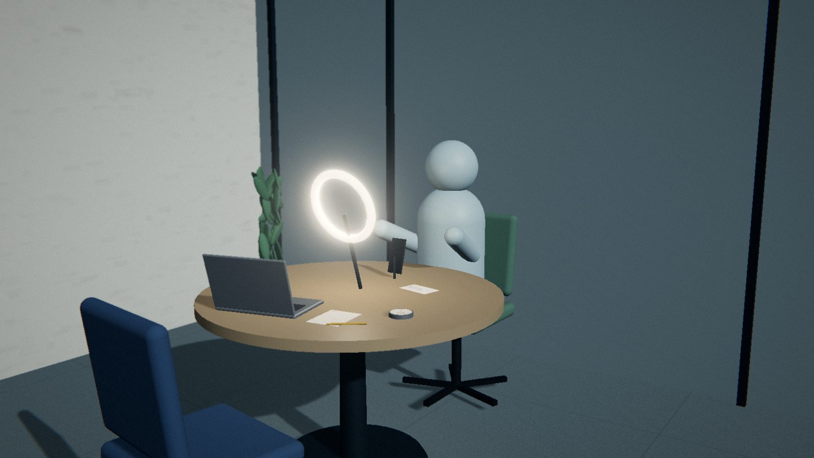 A still from the film for Watching five people try it